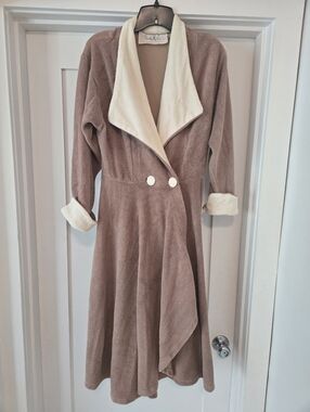 FRANKLY MY DEAR BY DONNA STEWART OLD HOLLYWOOD GLAMOUR STYLE ROBE JACKET DRESS